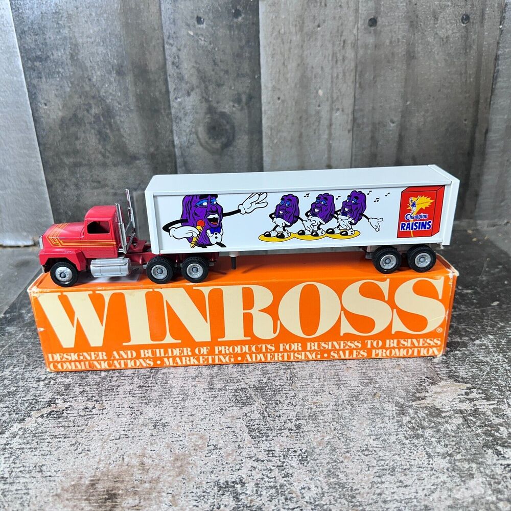Champion‎ California Raisins '89 Winross Truck 1/64